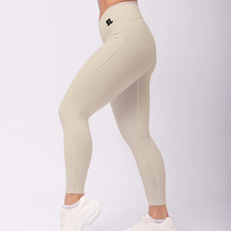 SPORTLINE - Legging básica color entero