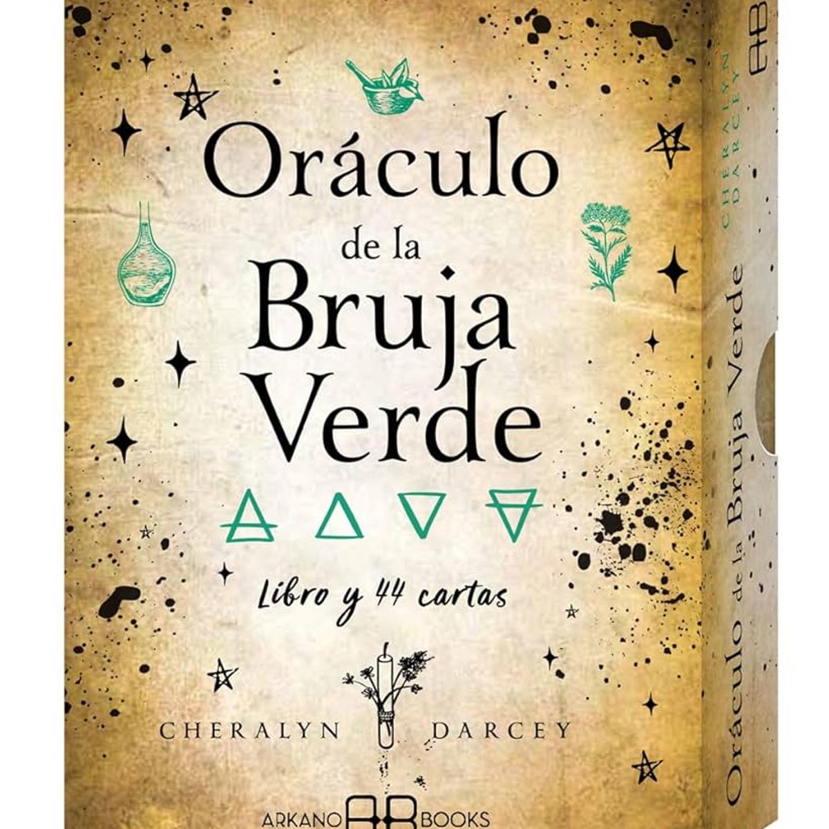 GENERICO - Oráculo de la Bruja Verde  Cheralyn Darcey Cartas oráculo