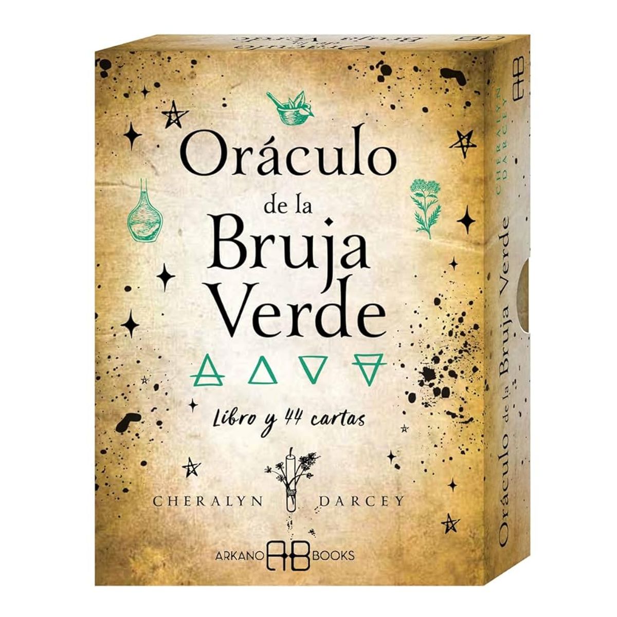 GENERICO - Oráculo de la Bruja Verde  Cheralyn Darcey Cartas oráculo