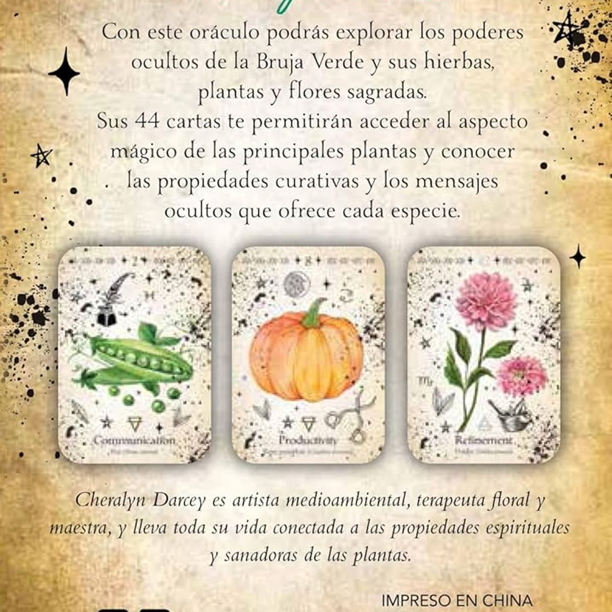GENERICO - Oráculo de la Bruja Verde  Cheralyn Darcey Cartas oráculo