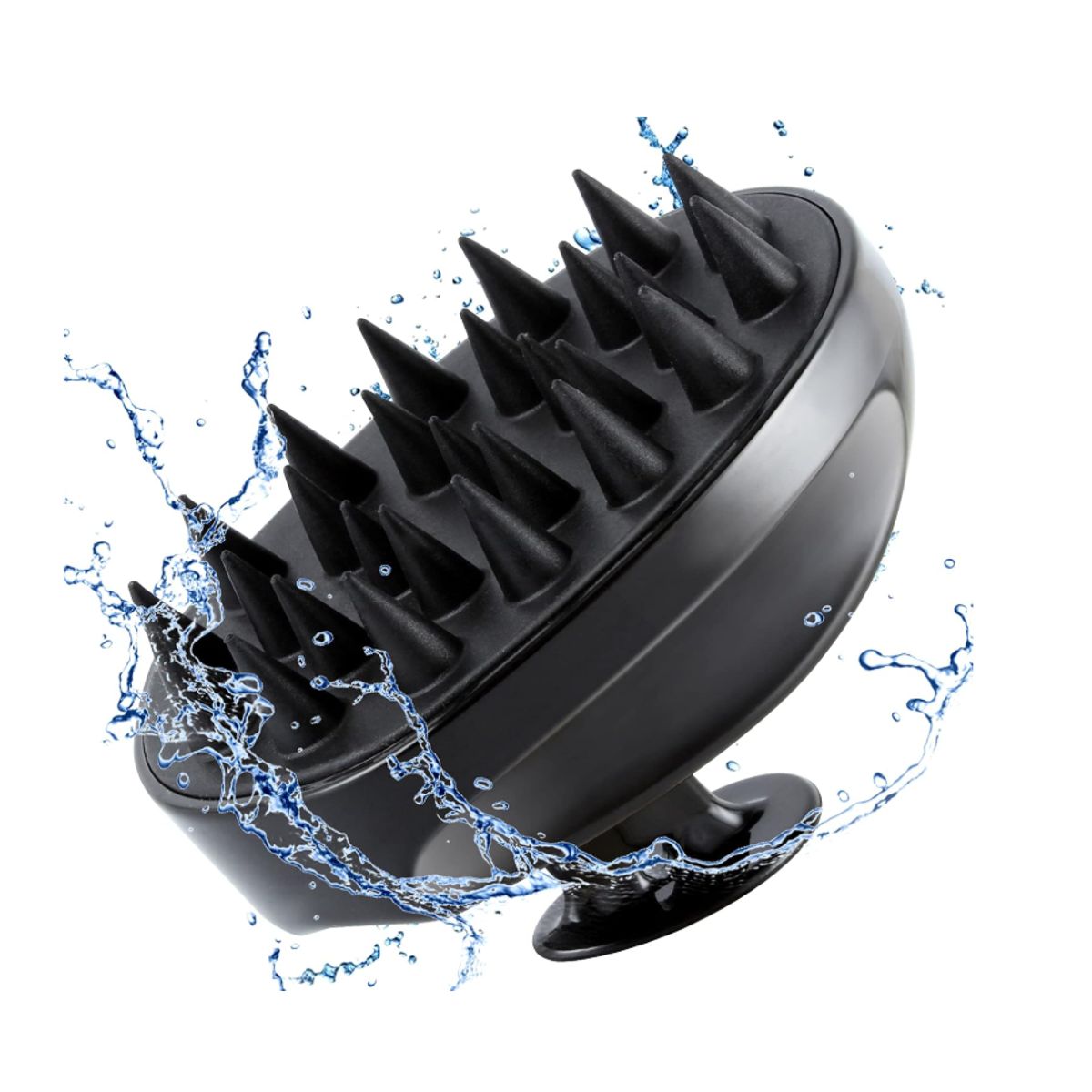 MORITA BAG STORE - CEPILLO MASAJEADOR DE CUERO CABELLUDO NEGRO