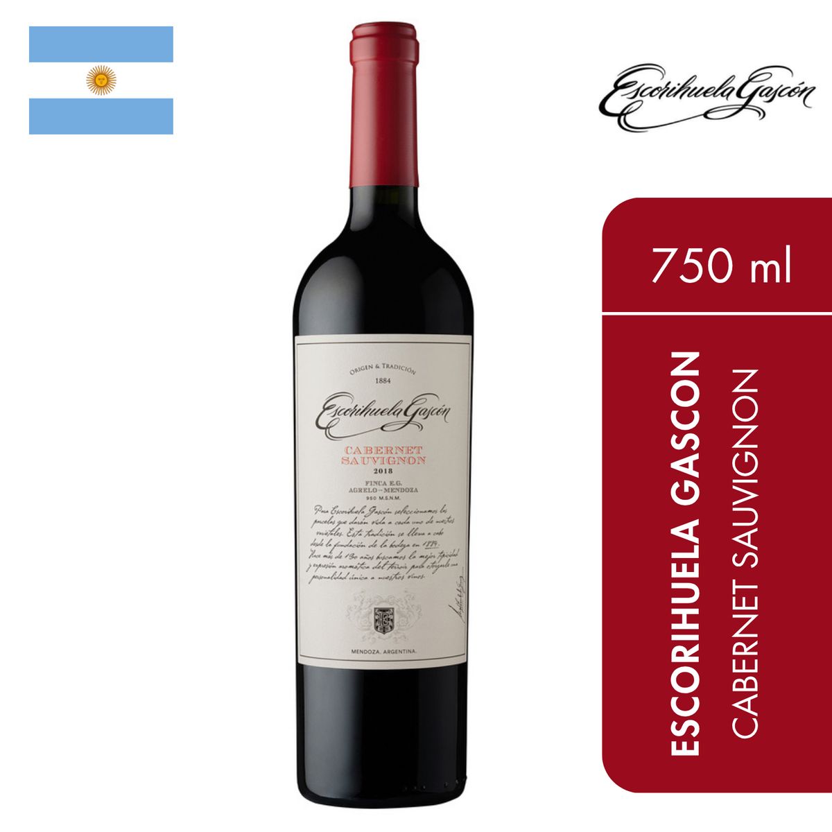 ESCORIHUELA GASCON - Escorihuela Gascon Cabernet Sauvignon