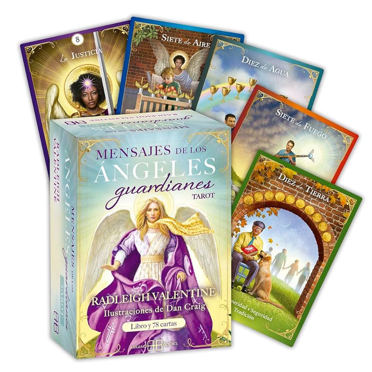 GENERICO - Mensajes de los Ángeles Guardianes Tarot  Radleigh Valentine Cartas tarot