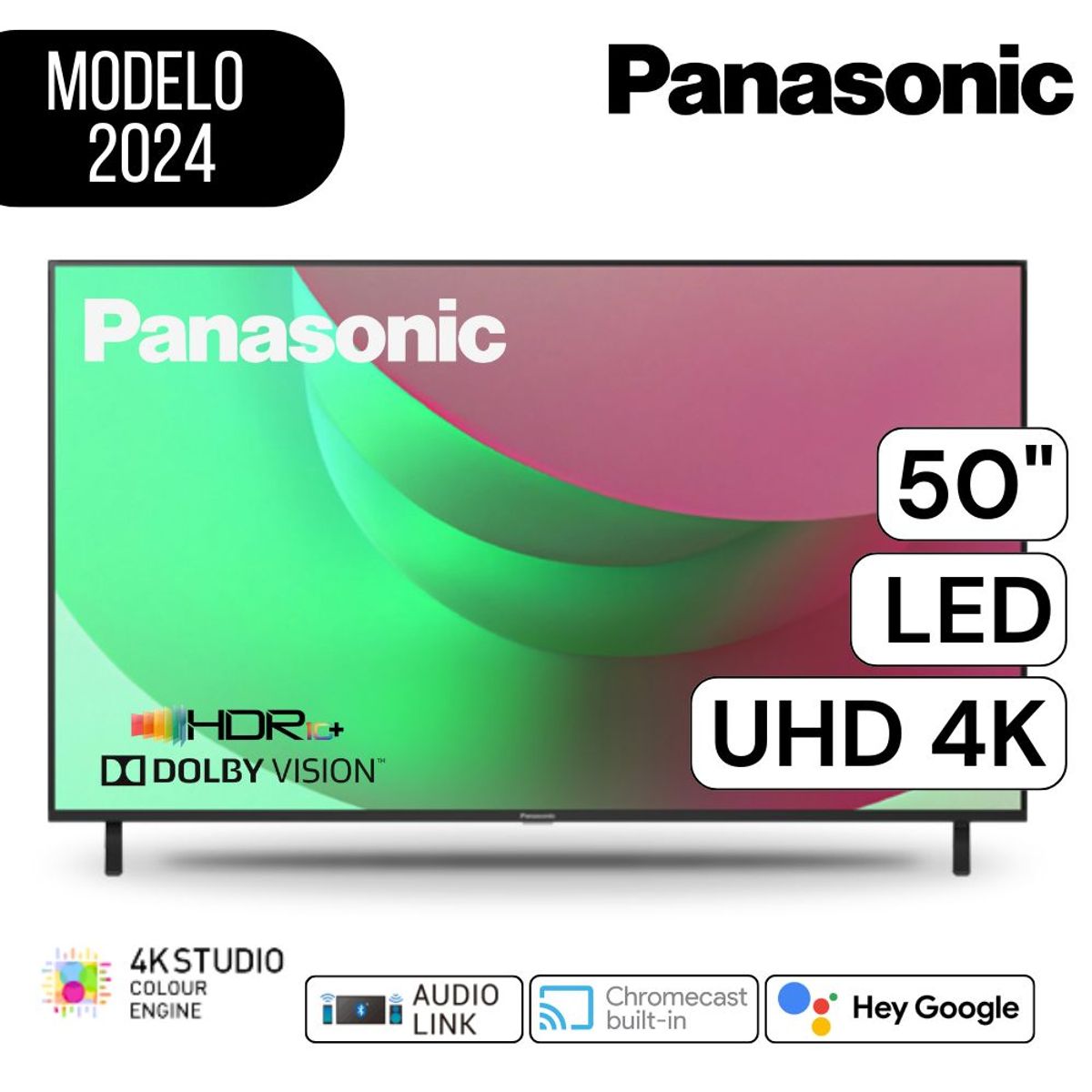 PANASONIC - Televisor Panasonic 50"  Pulg. LED 4K TC-50NX700P - Negro