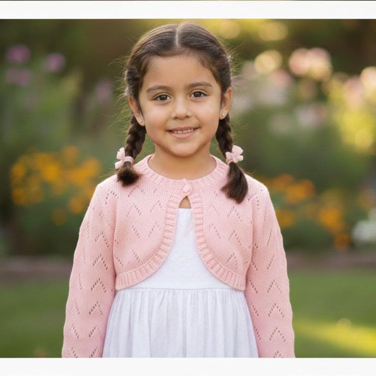 GENERICO - BOLERO CALADO NIÑA CHAQUETA CORTA