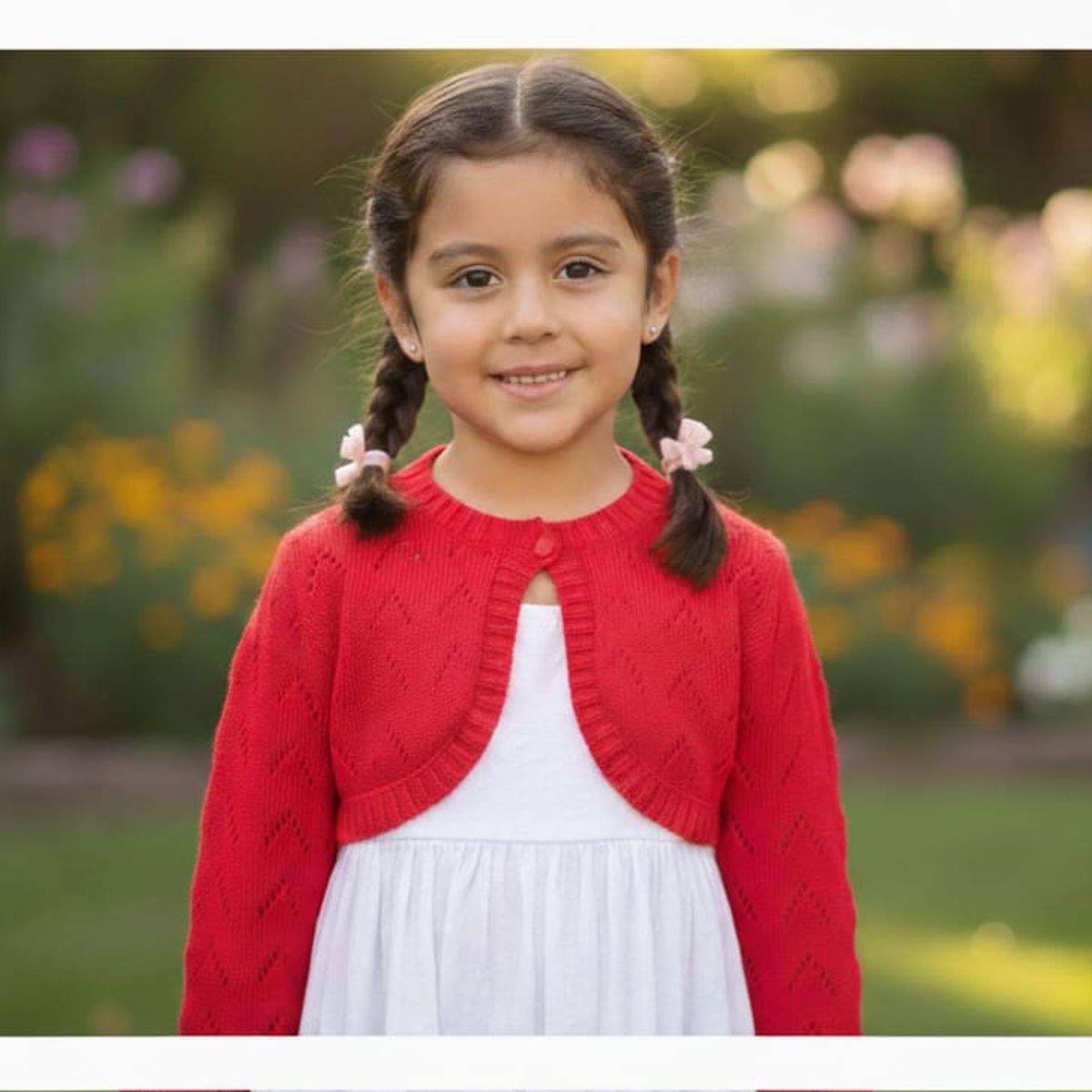 GENERICO - BOLERO CALADO NIÑA CHAQUETA CORTA