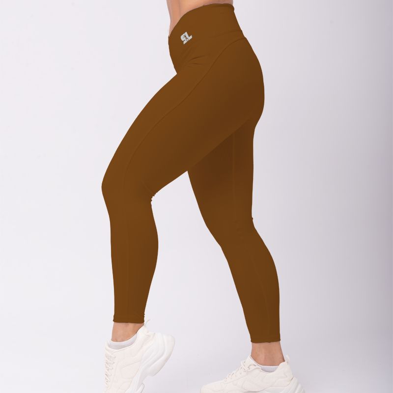 SPORTLINE - Legging básica color entero