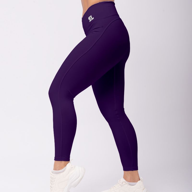 SPORTLINE - Legging básica color entero