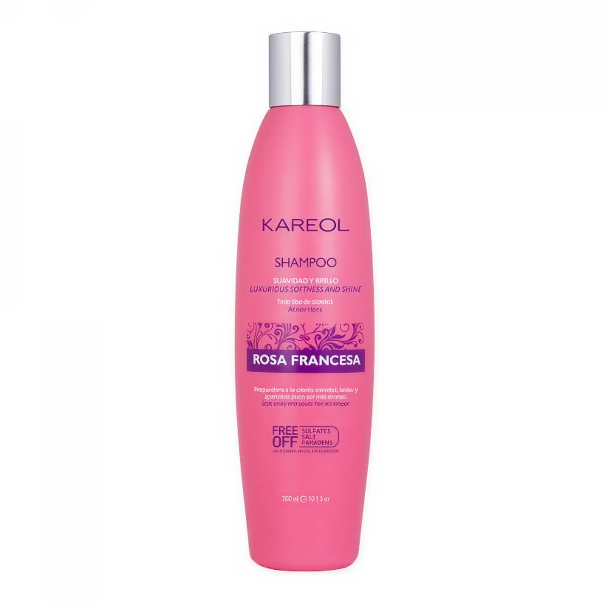 GENERICO - Shampoo Rosa Francesa Suavidad y Brillo 300 ml - KAREOL