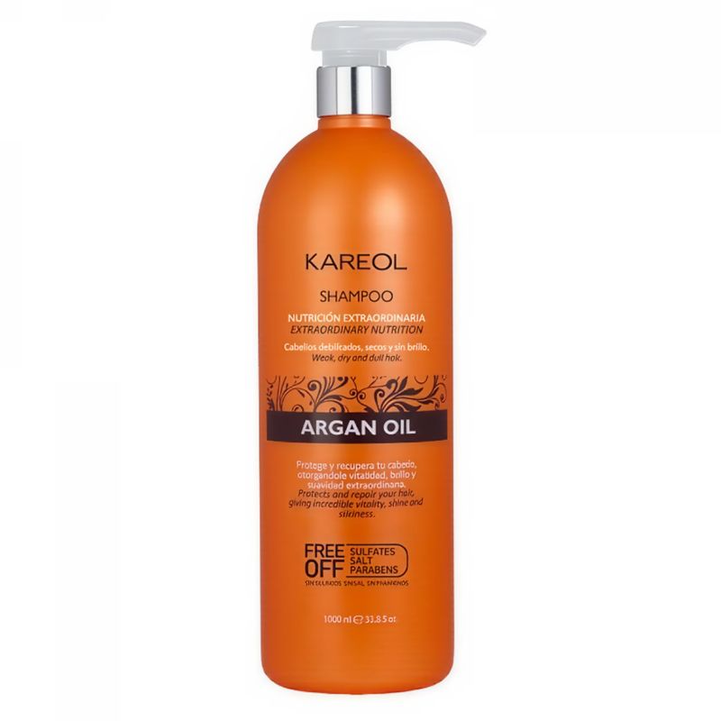 GENERICO - Shampoo Argan Oil Nutrición Extraordinaria 1 Lt - KAREOL