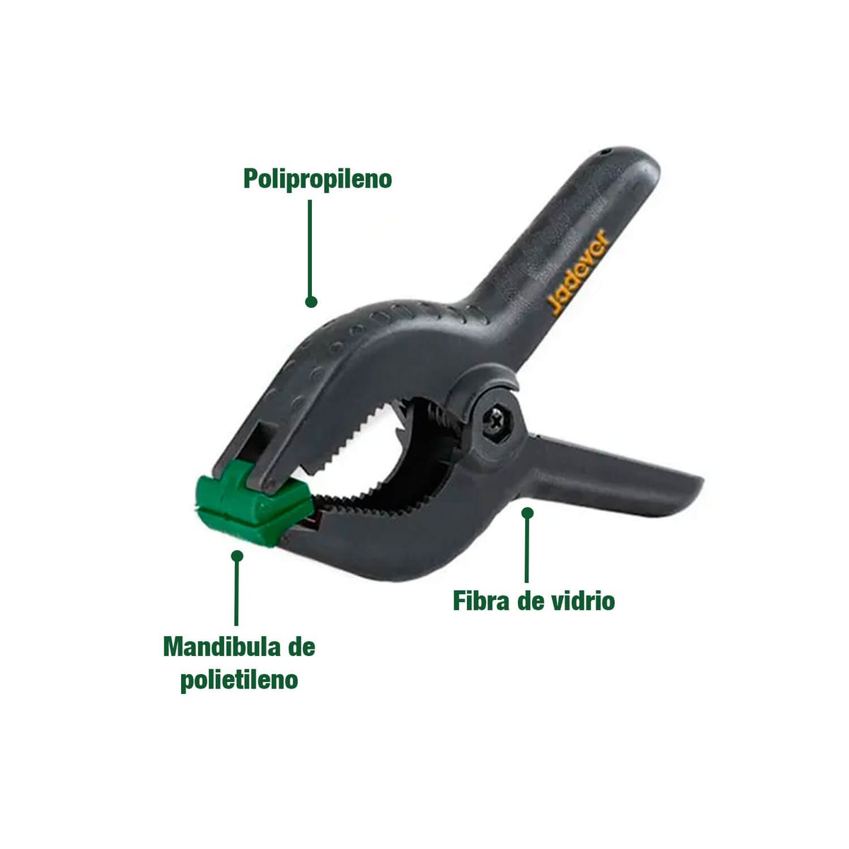 GENERICO - Prensa Pinza 3 Pulgadas Sujeción Jadever Jdcp537 Carpintería