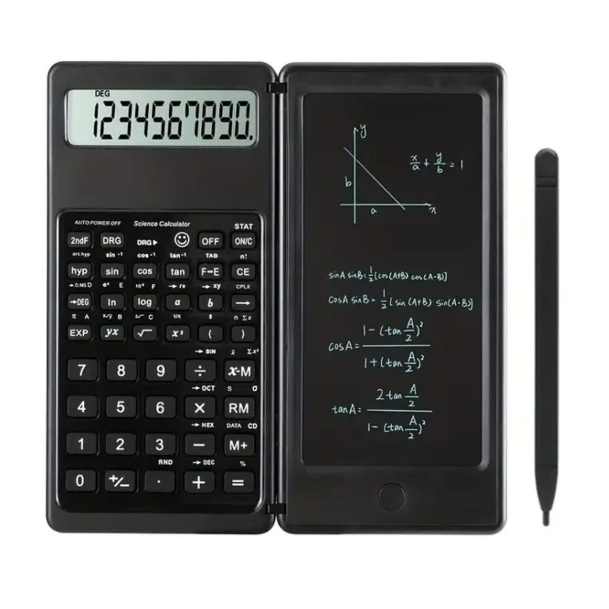 GENERICO - Calculadora Científica Pantalla LED Escritura Manual