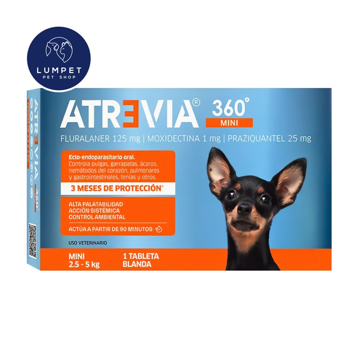 ATREVIA - Atrevia 360 Mini 2,5 kg - 5 kg X1 Tableta