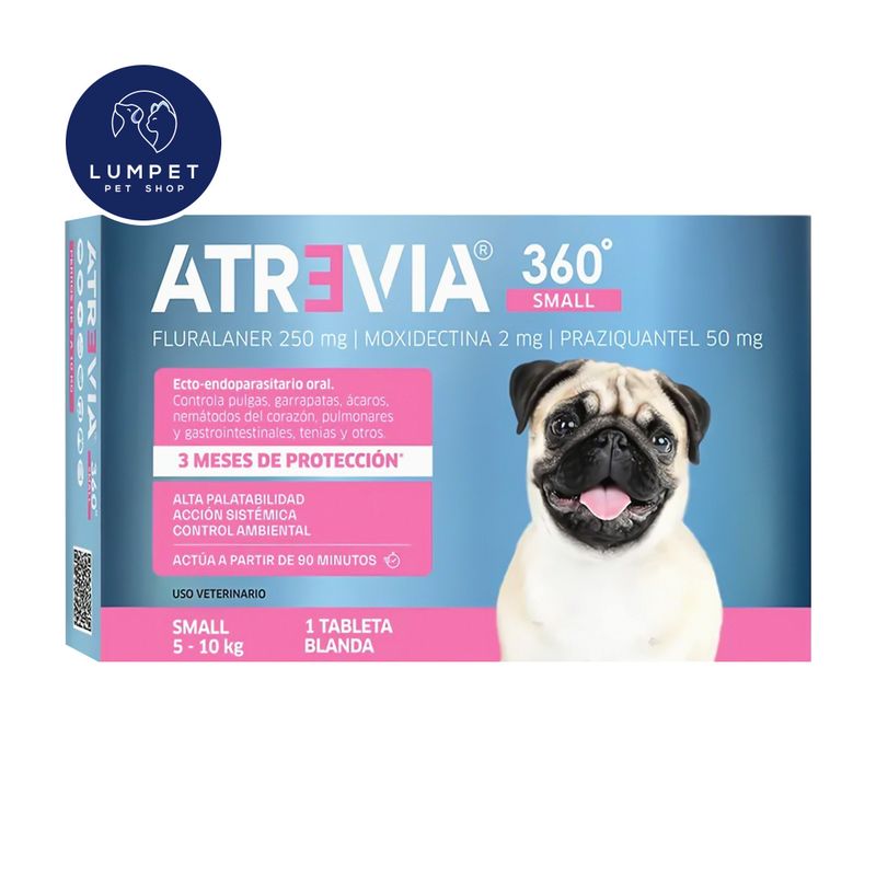 ATREVIA - Atrevia 360 Small 5 kg - 10 kg X1 Tableta