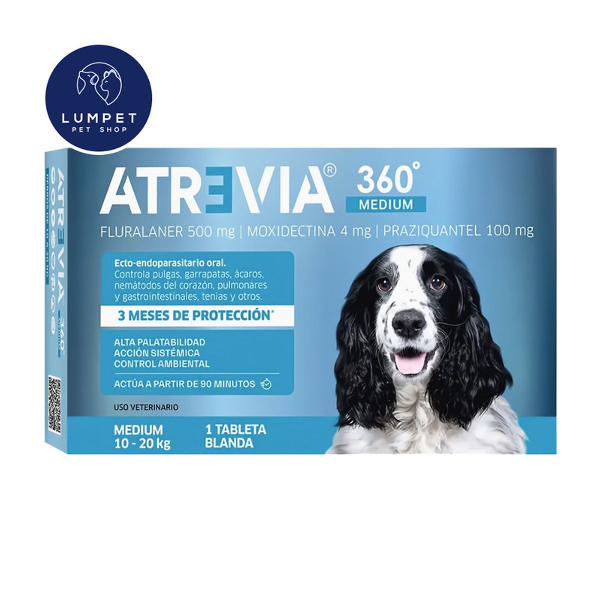 ATREVIA - Atrevia 360 Medium 10 kg - 20 kg X1 Tableta