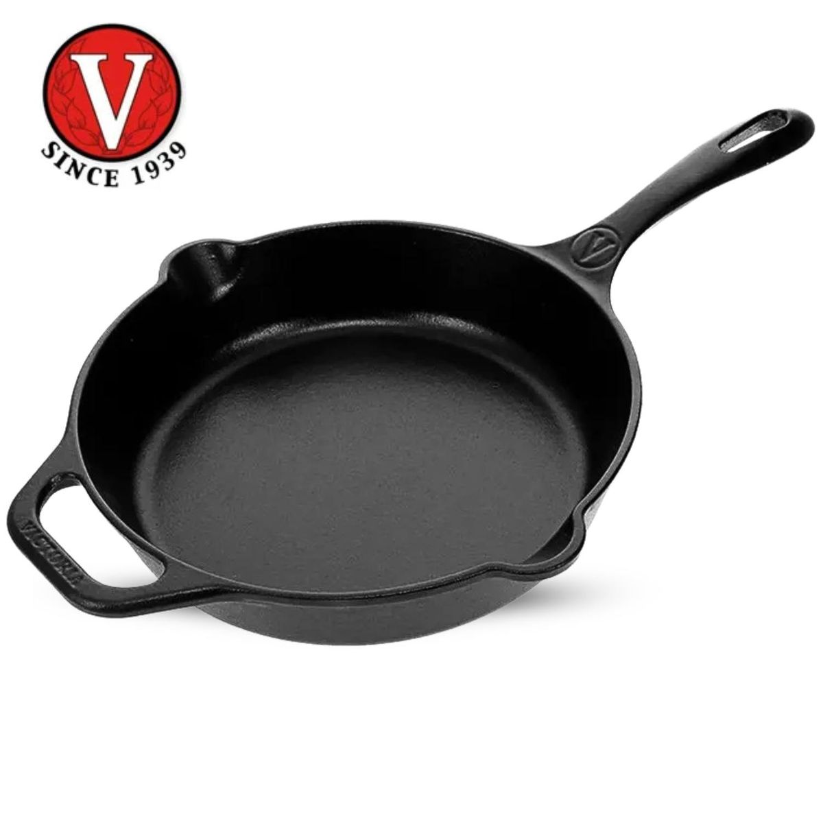 VICTORIA - Sartén Hierro Fundido 25 Cm (10") Precurada - Victoria