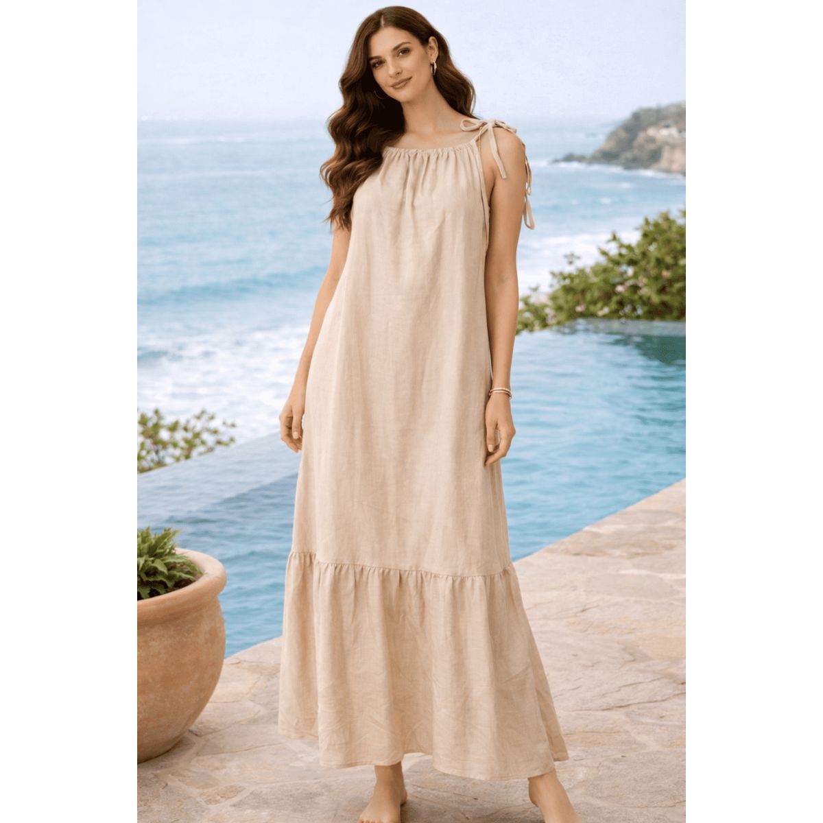 AMA OUTFITTERS - VESTIDO OVERSIZE MARGARITA DRESS