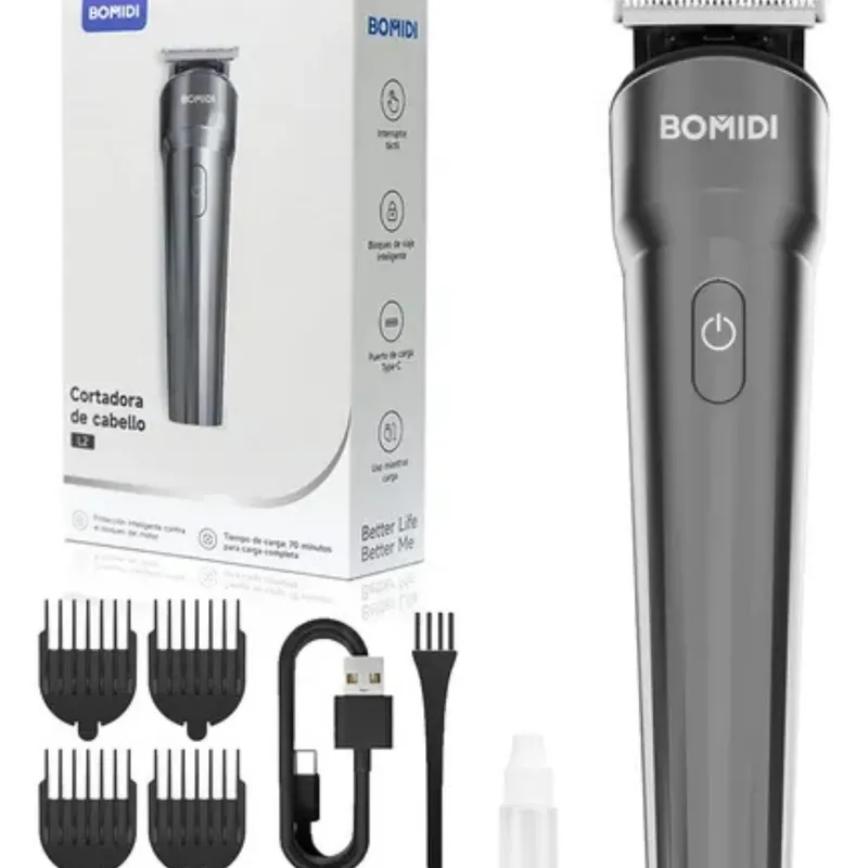 BOMIDI - Cortadora De Cabello 3 En 1 Bomidi Recargable Profesional y Belleza