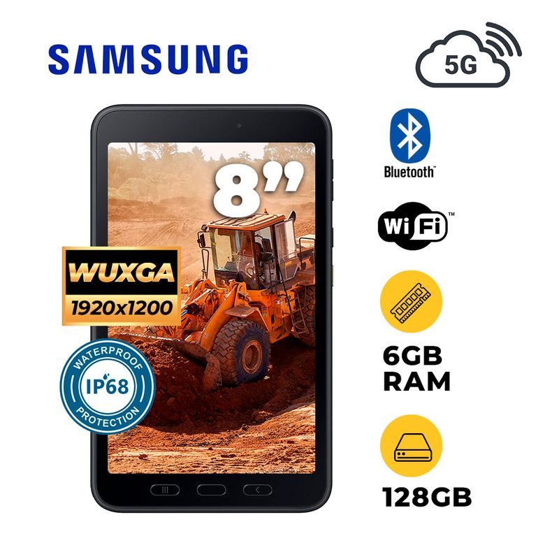 SAMSUNG - TABLET SAMSUNG GALAXY TAB ACTIVE 5 8" TFT WUXGA  120HZ SM-X306BZGAL08