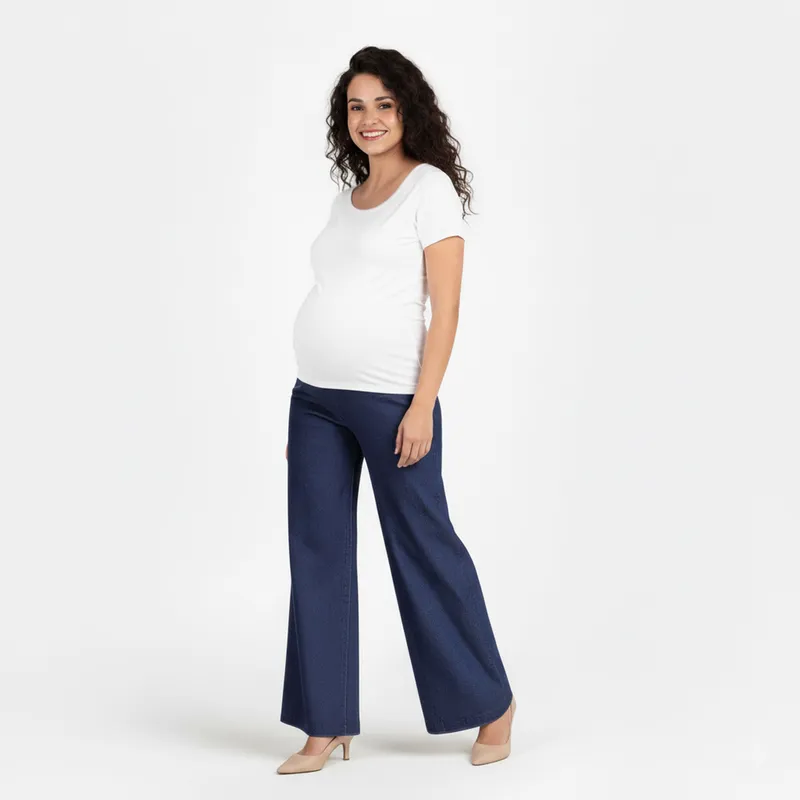 MOMMYLAND - PANTALÓN PALAZZO MATERNAL