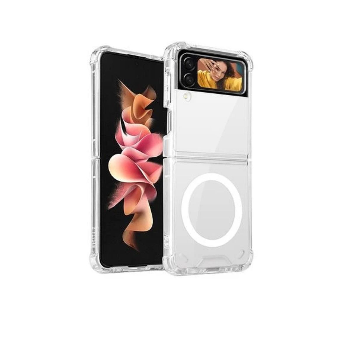 SPACE - CASE SPACE MAGSAFE TRANSPARENTE PARA SAMSUNG Z Flip 3