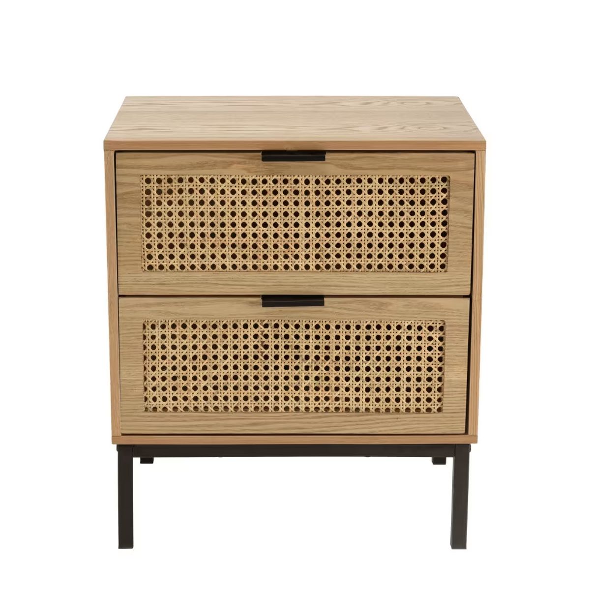 STARHOME - Velador Moderno Starhome Lumbre con Rattan Duna