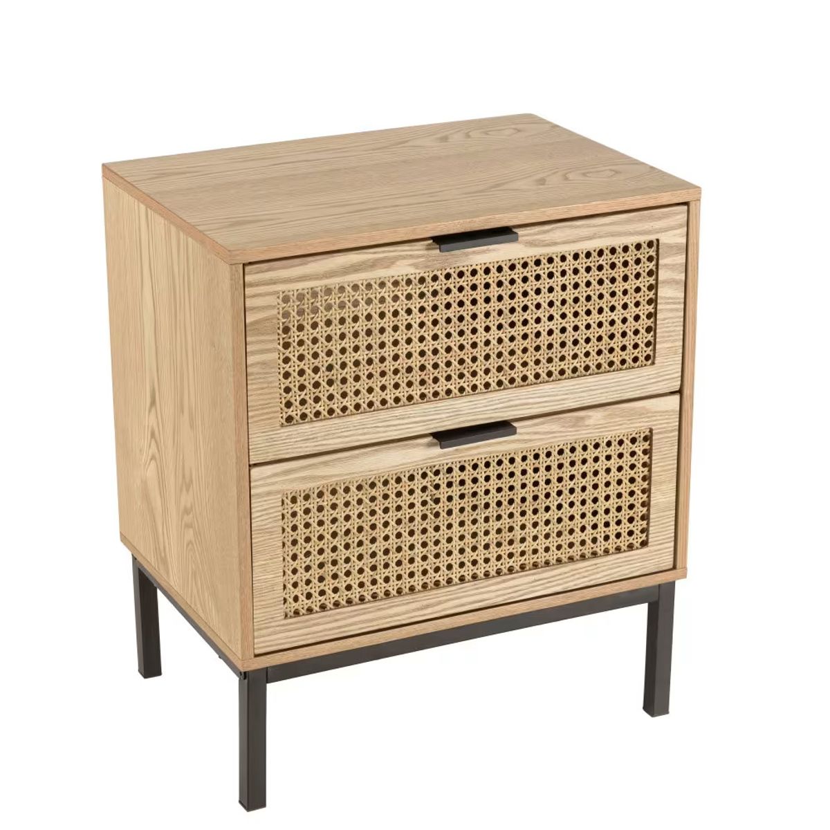 STARHOME - Velador Moderno Starhome Lumbre con Rattan Duna