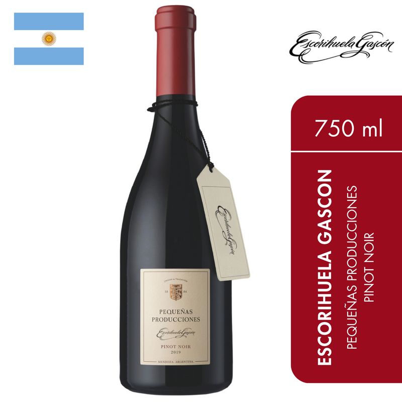 ESCORIHUELA GASCON - Escorihuela Gascon Pequeñas Producciones Pinot noir