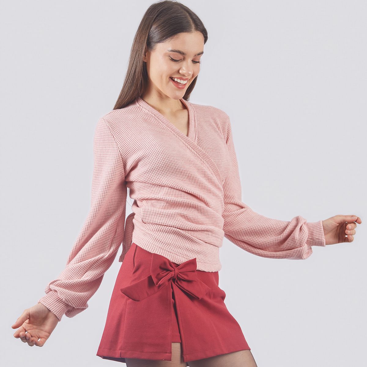 DOLCATTA - Chompa Mousse - Rose Color - Dolcatta