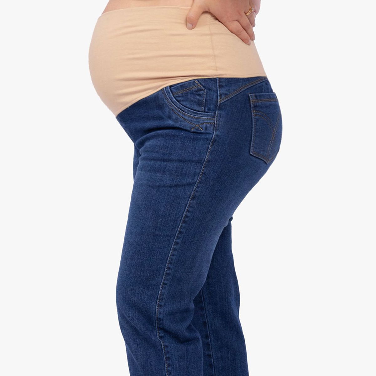 MOMMYLAND - MOM JEAN CON SOPORTE MATERNAL