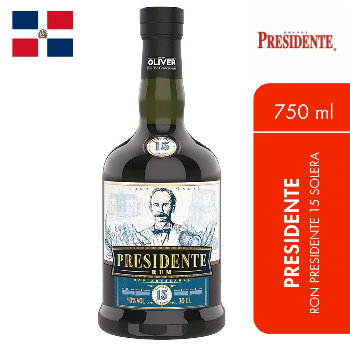 GENERICO - Ron Presidente 15 Solera
