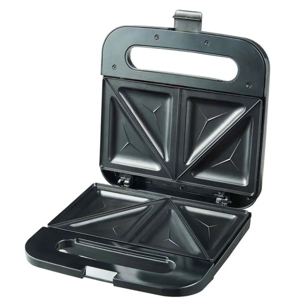 RECORD - Sandwichera 2P 750W Acero Inox - Record