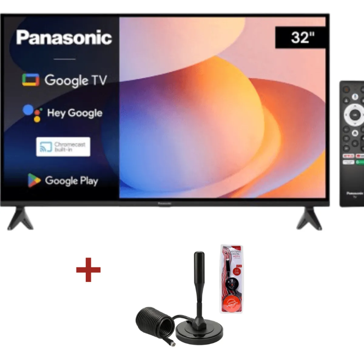 PANASONIC - TELEVISOR PANASONIC SMART TV 32 LED HD TC-32NS600P + ANTENA DIGIAL