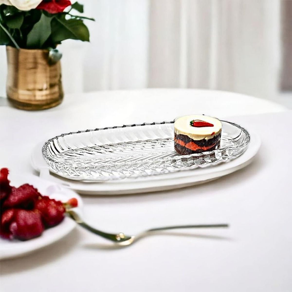 ICHIMATSU - Fuente Ovalada Labrada 49 cm- ichimatsu