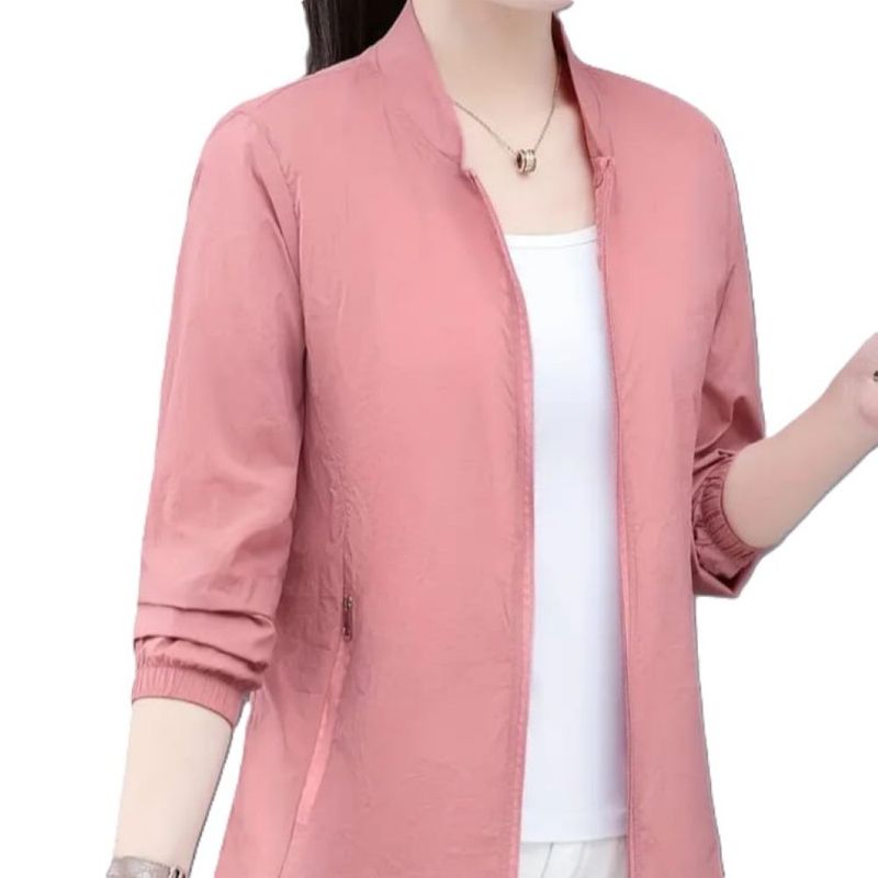 EPAUS - Chaqueta Cortavientos Mujer Ultraligera con Bolsillo Interno Epaus