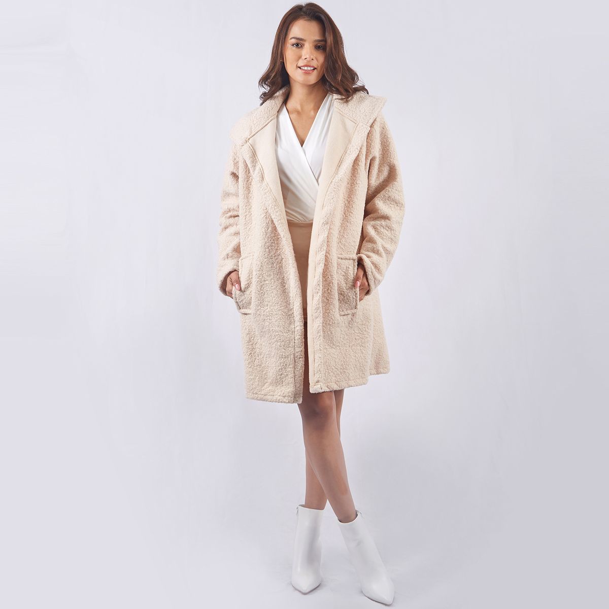 DOLCATTA - Saco Andreia - Beige Color - Dolcatta