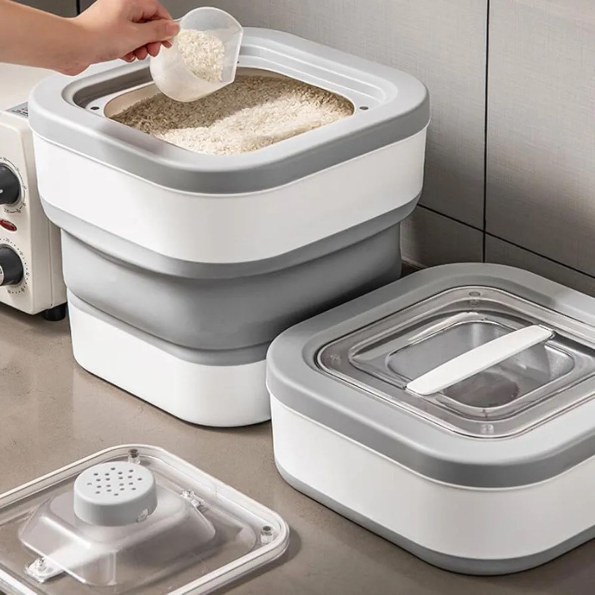 GENERICO - Contenedor de Alimento Plegable