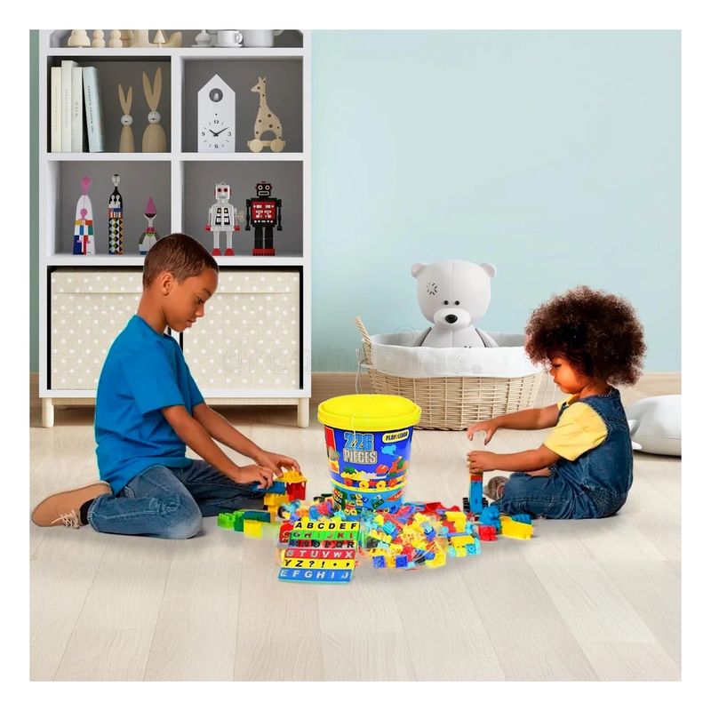 GENERICO - Pack2 Juego Armable con Bloques 226 Piezas Y+Regalo Stickers