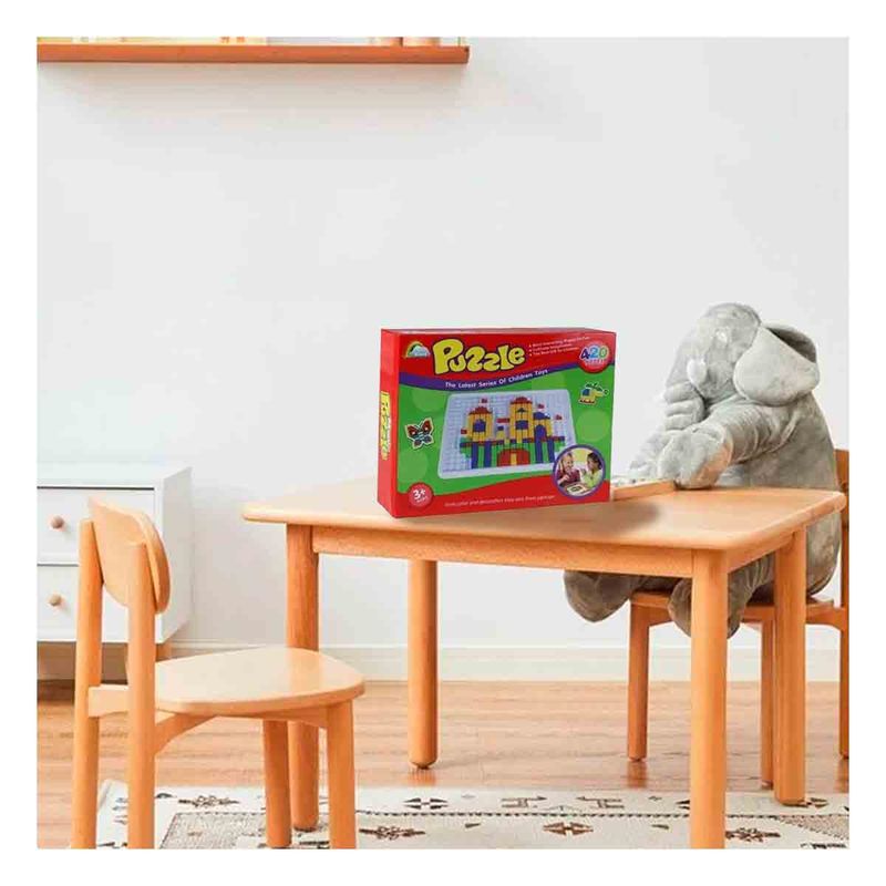 GENERICO - Pack4 Acertijos Didacticos y Armables Y+Papel de Regalo