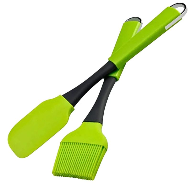 ICHIMATSU - Set De Espátula Y Brocha De Silicona Adx-Ka04 - Ichimatsu