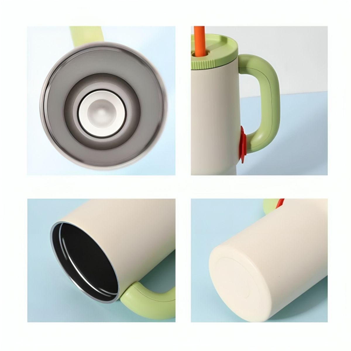 GENERICO - Taza Premium Tipo Chako Lab de Acero Inoxidable Hermético de 1200 ml