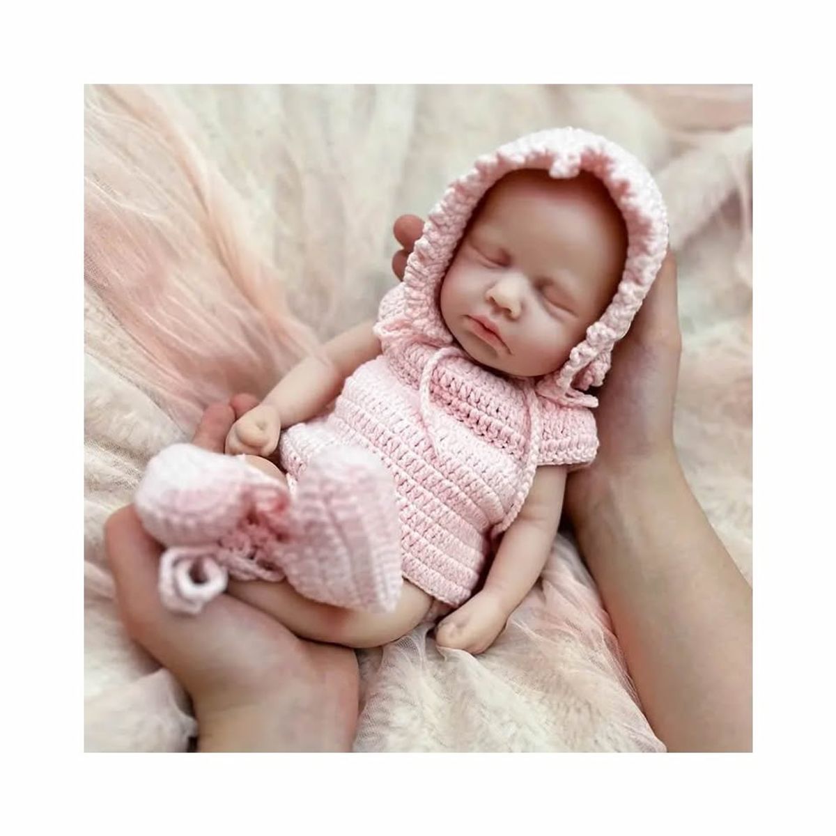 GENERICO - Bebe Reborn Silicona Ecoflex 30 cm - Niña