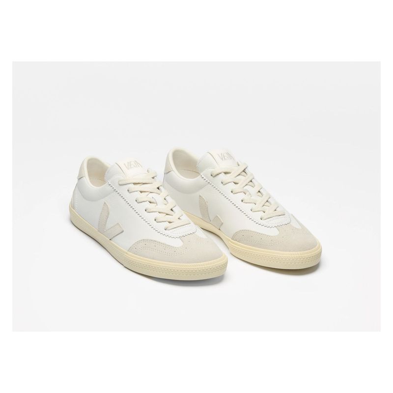 VEJA - Zapatilla volea de cuero Blanco