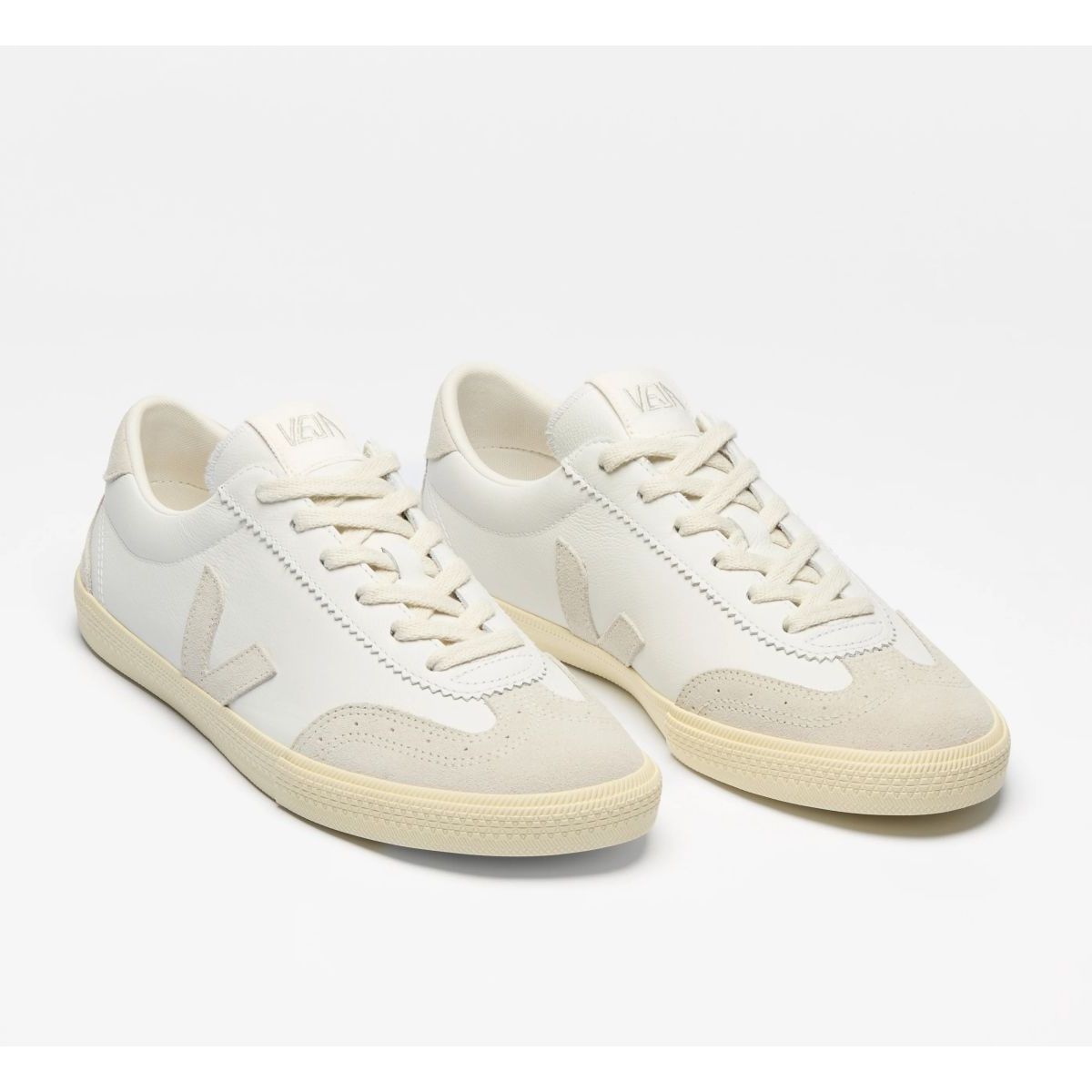 VEJA - Zapatilla volea de cuero Blanco