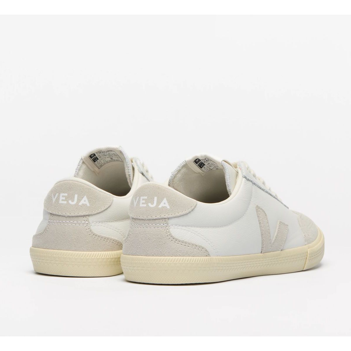 VEJA - Zapatilla volea de cuero Blanco