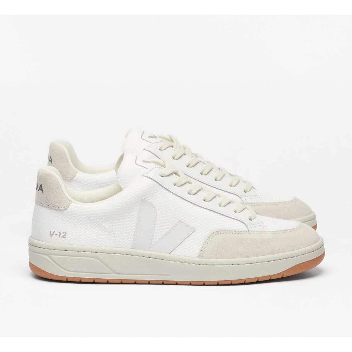 VEJA - Zapatilla v-12 b-mesh Blanco