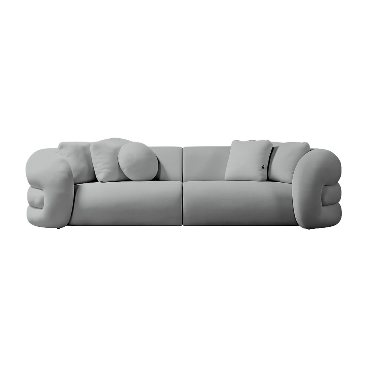 BH BARAKA HOME PREMIUM - Sofá Premium Padua - Gris Claro