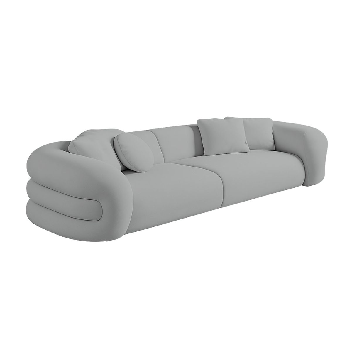 BH BARAKA HOME PREMIUM - Sofá Premium Padua - Gris Claro