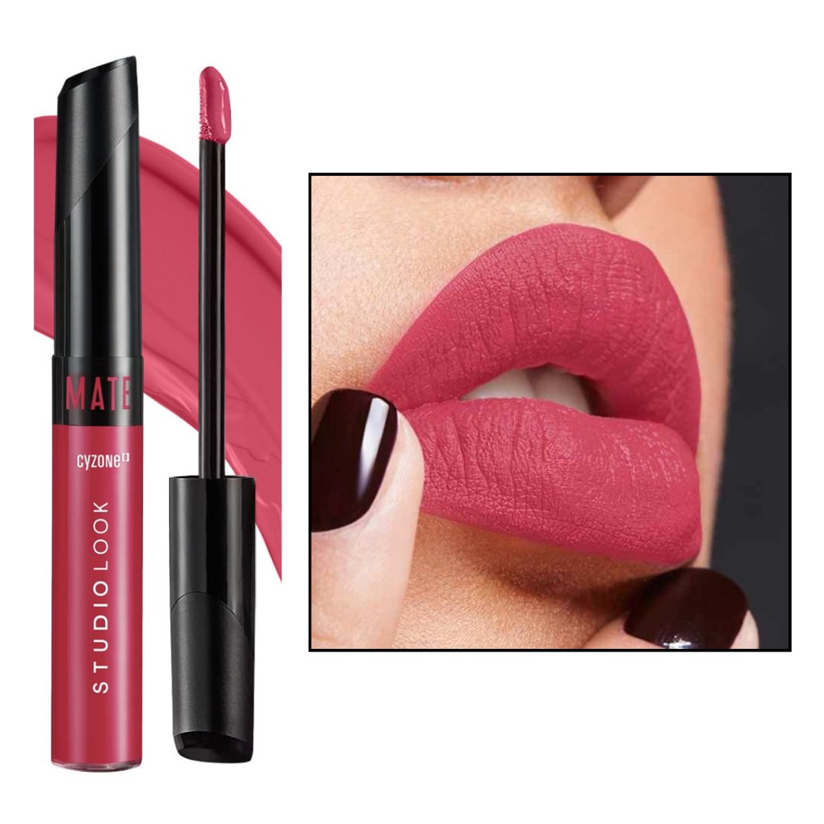 CYZONE - LABIAL MATE LÍQUIDO studio look cyzone dusty rose