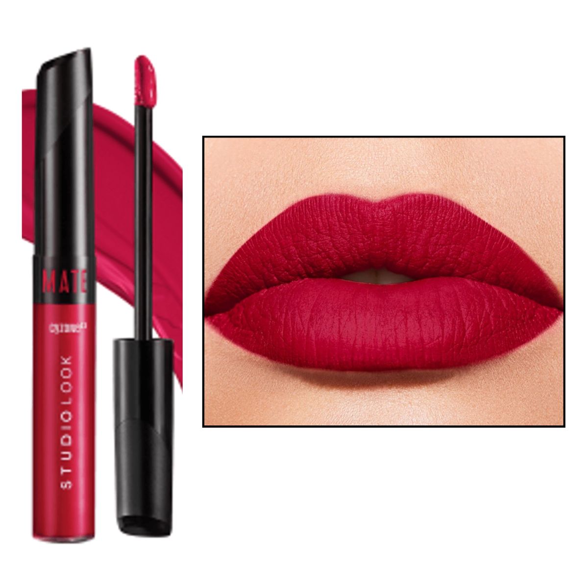 CYZONE - LABIAL MATE LÍQUIDO studio look cyzone deep red rojo